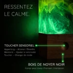 Veilleuse lampe résine artisanale Collection Astralis Lampastra – vue 2