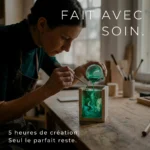 Lampe veilleuse résine artisanale Lampastra – vue 5 pose décorative intérieur